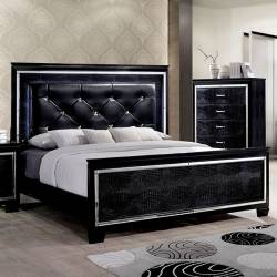 BELLANOVA Cal.King Bed - Black